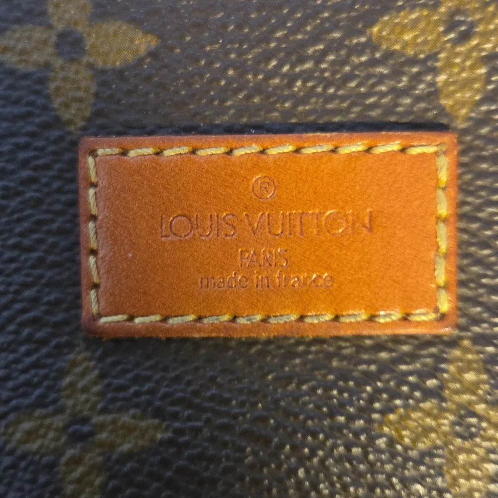 Louis Vuitton Saumur Brown Monogram Crossbody Shoulder Bag Double - Picture 13 of 17